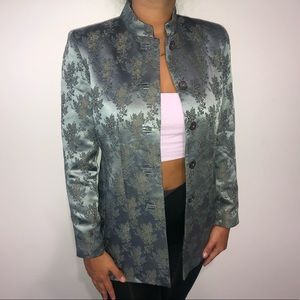 Blue Asian Style Blazer
